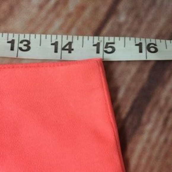 B.B Dakota Bright Neon Holiday Skirt w/Gold Trim - Picture 5 of 7